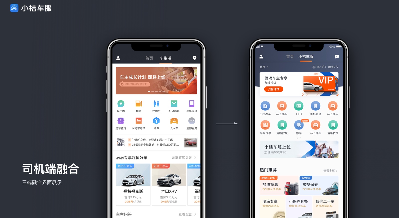 实战案例!滴滴「小桔车服」中台UX构建全方位复盘!