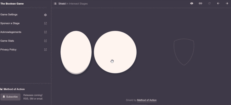 边玩边学!帮你轻松掌握布尔运算的游戏网站!