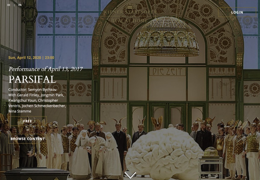 维也纳国家歌剧院免费开放!在家就能看!