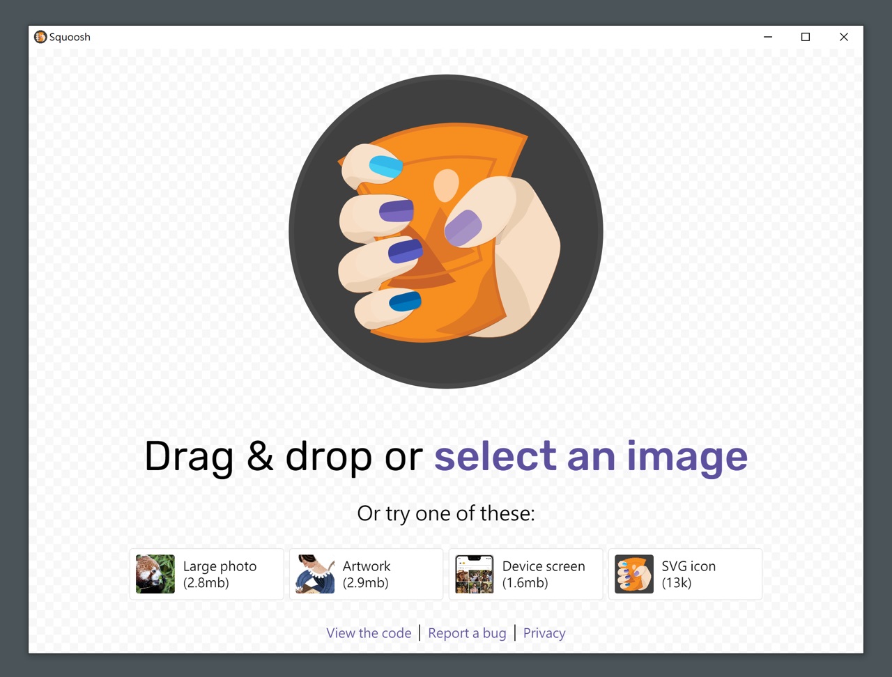 这款桌面版图片压缩工具 Squoosh,没网也能免费用!