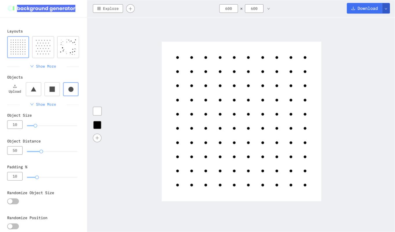 没时间设计背景?收下这个最好玩的背景素材生成器!
