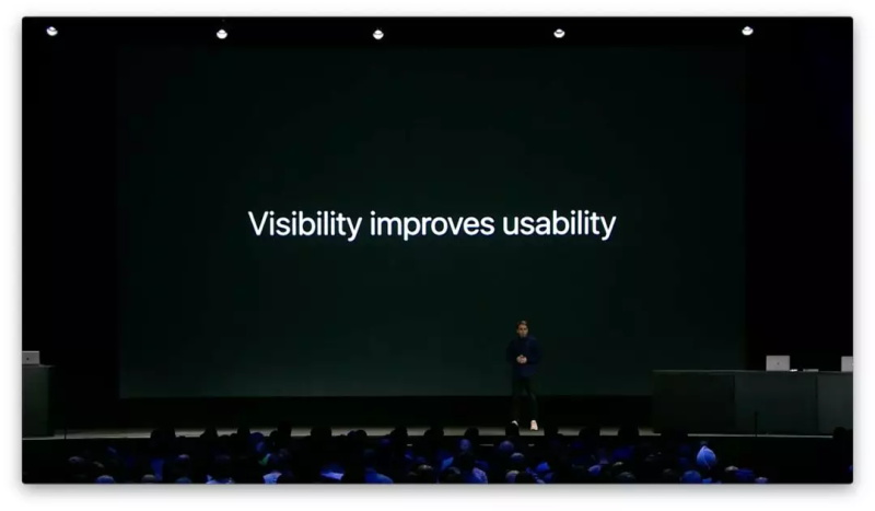 图解WWDC 设计分会:基础设计原理 – 可见性与一致性