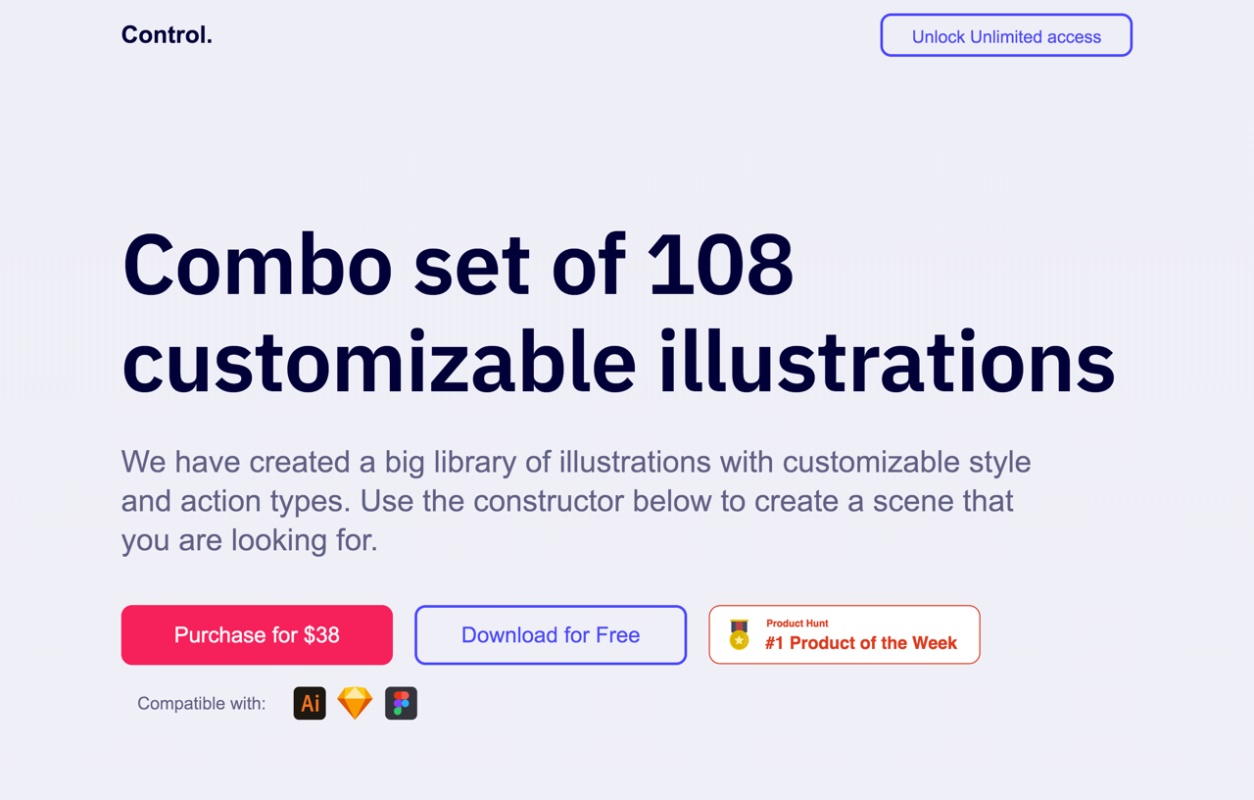 免费可商用!108张高质量人物插画打包下载