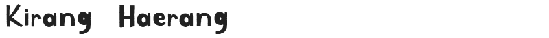 Kirang Haerang
