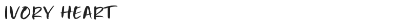 Ivory Heart