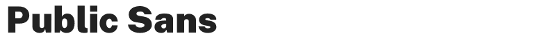 Public Sans