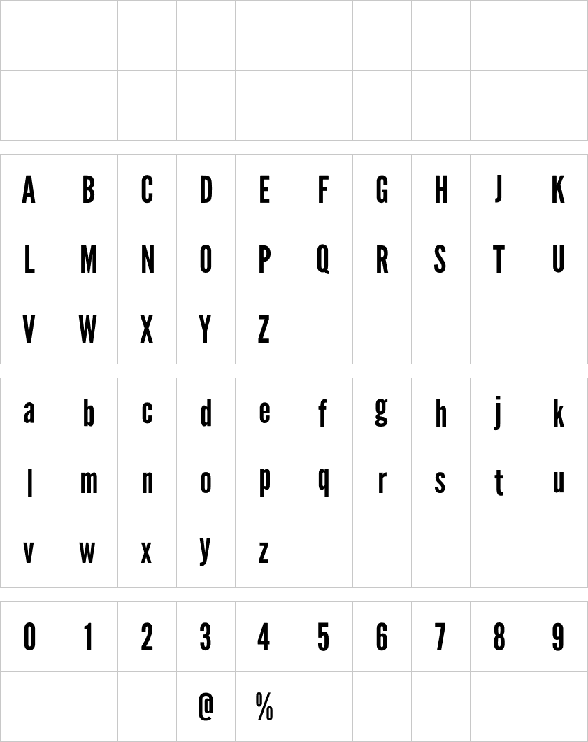 League Gothic Regular