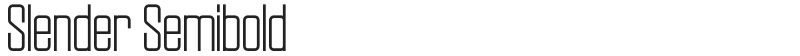 Slender Semibold