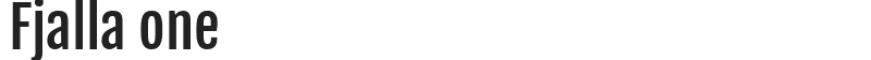 Fjalla one