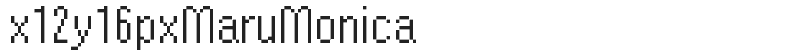 x12y16pxMaruMonica