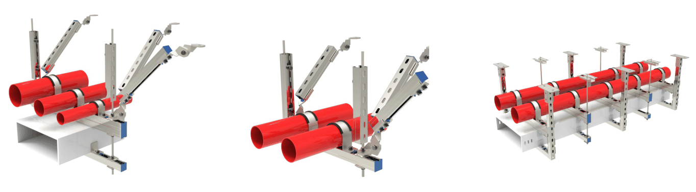 展宇抗震支架照片